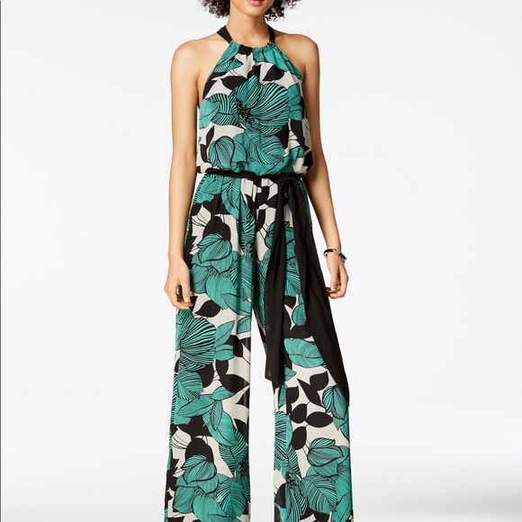 Nine West Other - NWT Nine Wast Printed Halter Jumpsuit 10